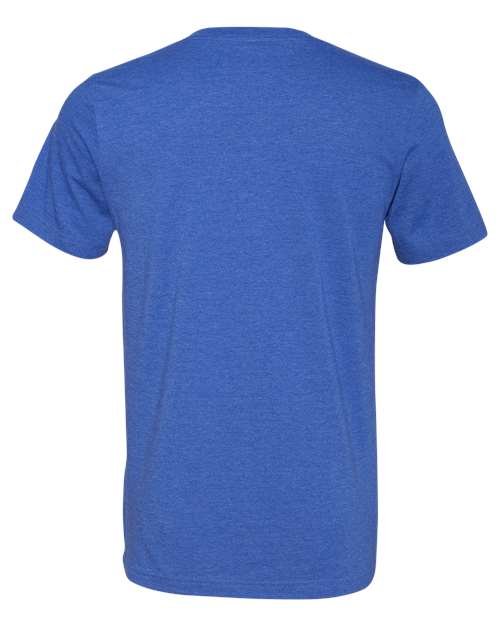 Unisex Heather CVC V-Neck Tee - Image 67
