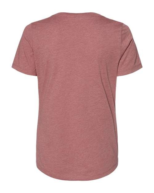Women's Relaxed Heather CVC V-Neck Tee - Image 19