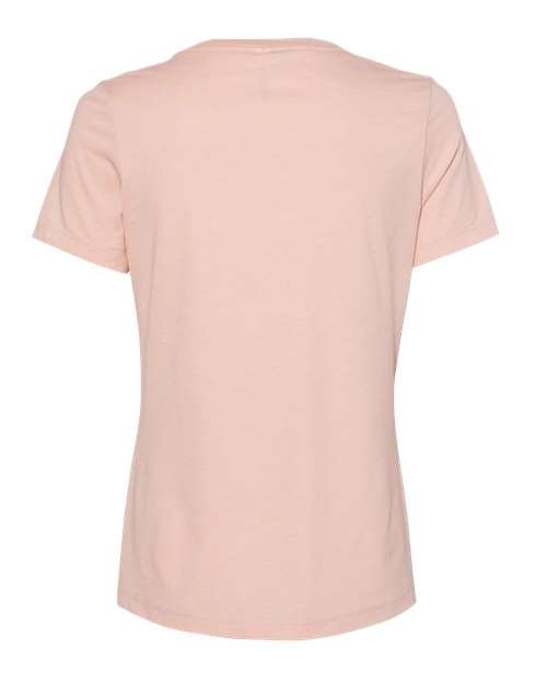 Women's Relaxed Heather CVC V-Neck Tee - Image 34
