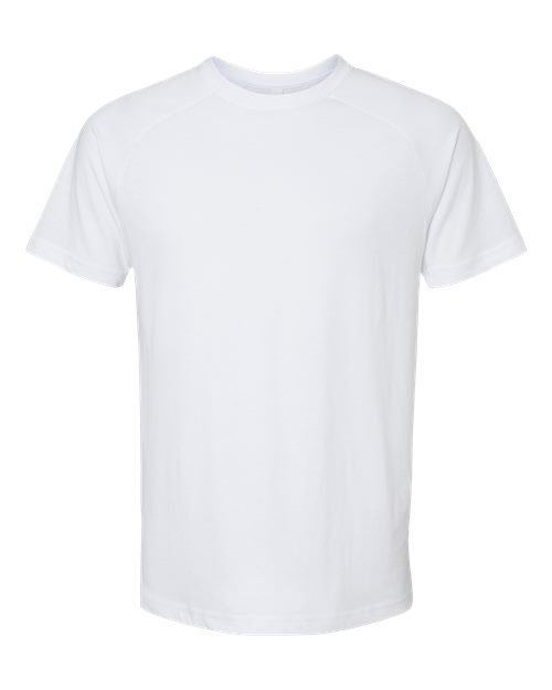Men's Heather CVC Raglan Tee - Image 48