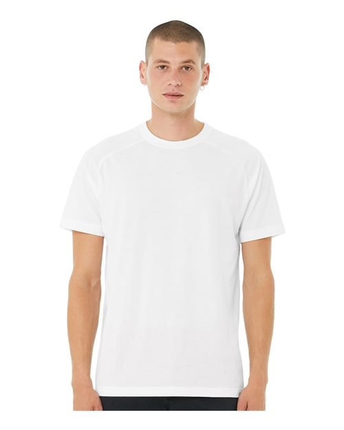 Men's Heather CVC Raglan Tee - Image 51