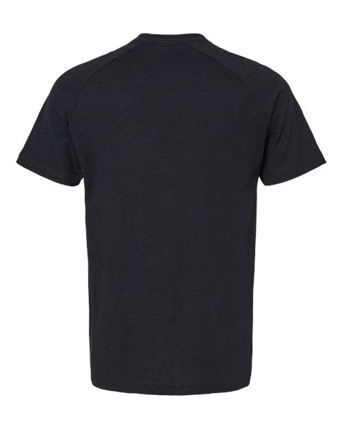 Men's Heather CVC Raglan Tee - Image 6