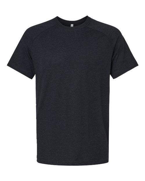 Men's Heather CVC Raglan Tee - Image 5