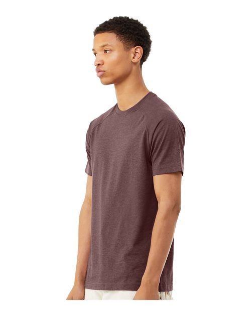 Men's Heather CVC Raglan Tee - Image 27