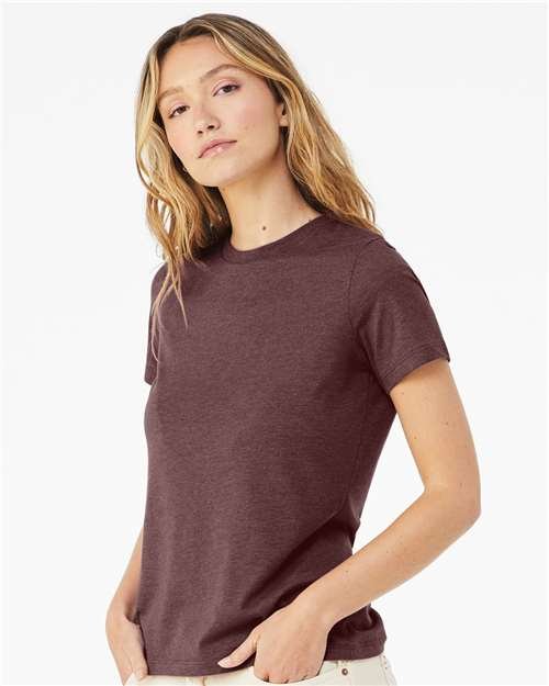 Women’s Relaxed Fit Heather CVC Tee - Image 67