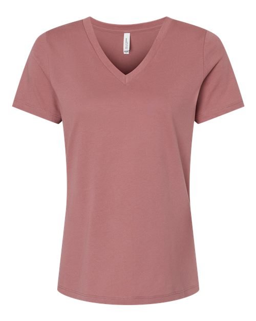 Women’s Relaxed Jersey V-Neck Tee - Image 27