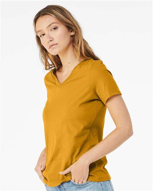 Women’s Relaxed Jersey V-Neck Tee - Image 43