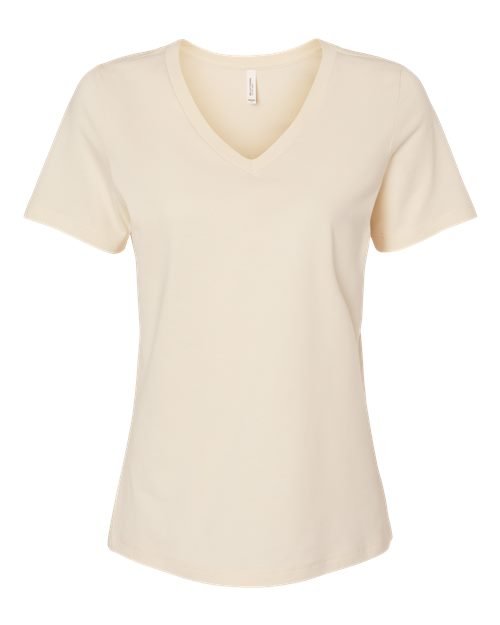 Women’s Relaxed Jersey V-Neck Tee - Image 45