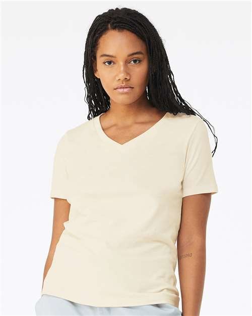 Women’s Relaxed Jersey V-Neck Tee - Image 48