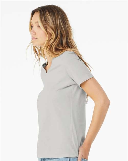Women’s Relaxed Jersey V-Neck Tee - Image 64