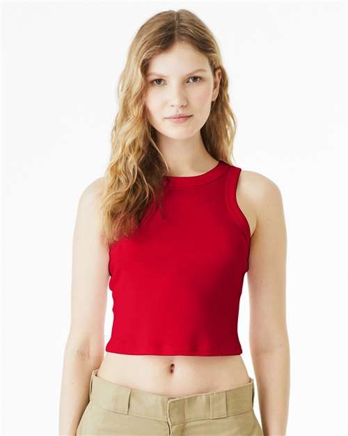 Women's Micro Rib Racer Tank - Image 44