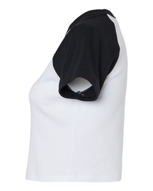 Women's Micro Rib Raglan Baby Tee - Image 17