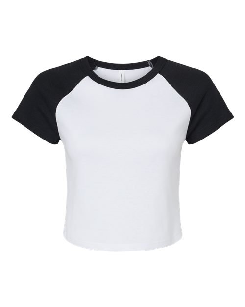 Women's Micro Rib Raglan Baby Tee - Image 15