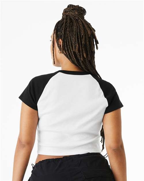 Women's Micro Rib Raglan Baby Tee - Image 20