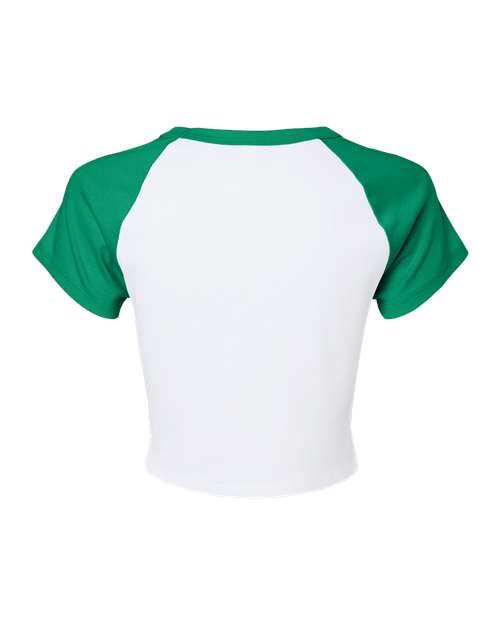 Women's Micro Rib Raglan Baby Tee - Image 22