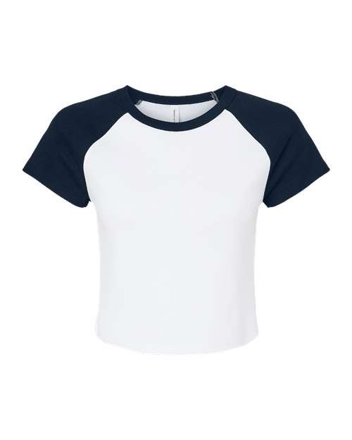 Women's Micro Rib Raglan Baby Tee - Image 27