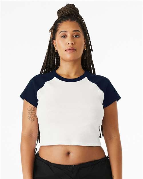 Women's Micro Rib Raglan Baby Tee - Image 30