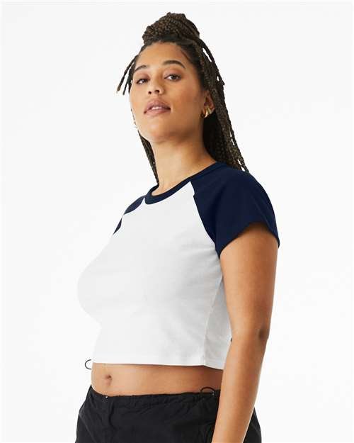 Women's Micro Rib Raglan Baby Tee - Image 31