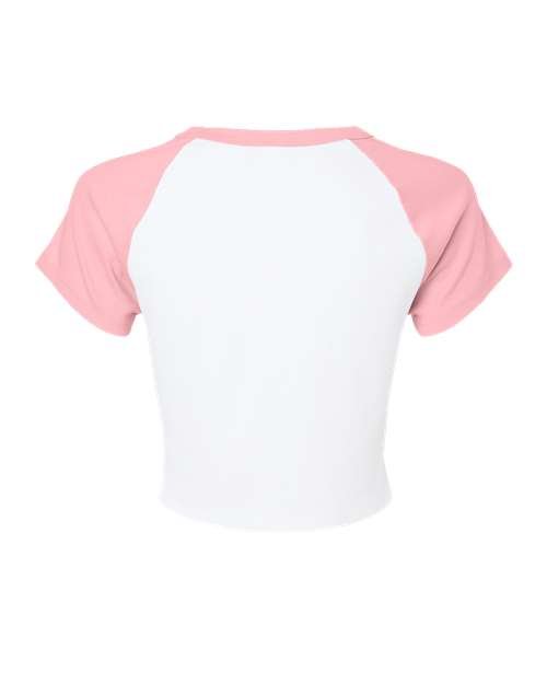 Women's Micro Rib Raglan Baby Tee - Image 34