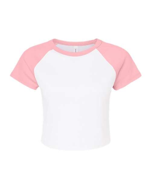 Women's Micro Rib Raglan Baby Tee - Image 33