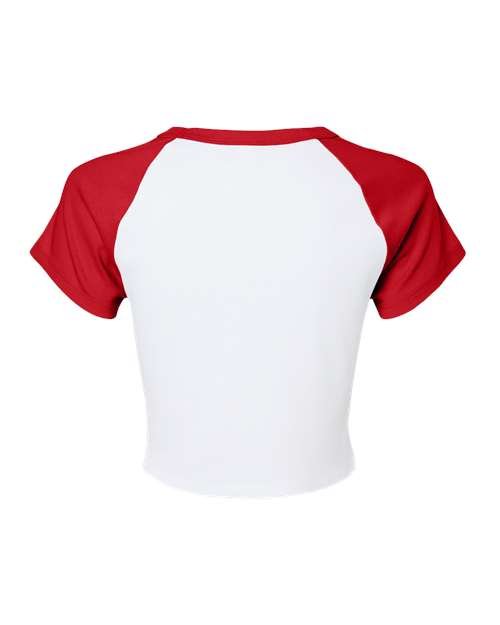 Women's Micro Rib Raglan Baby Tee - Image 40