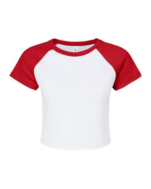 Women's Micro Rib Raglan Baby Tee - Image 39