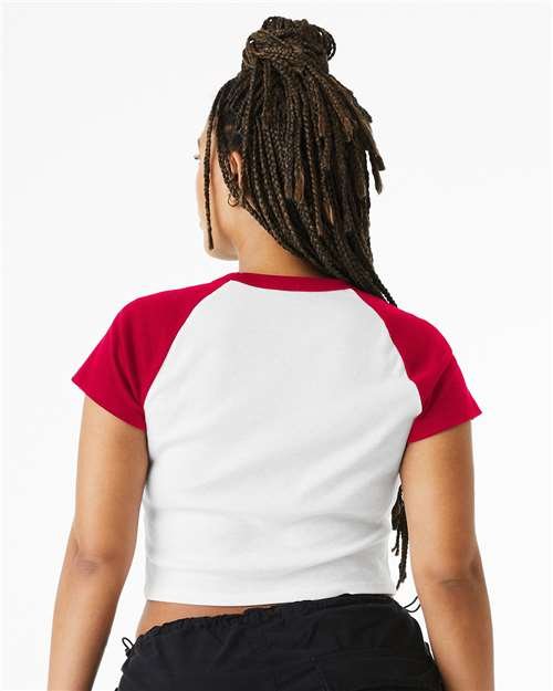 Women's Micro Rib Raglan Baby Tee - Image 44