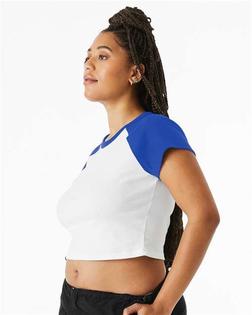 Women's Micro Rib Raglan Baby Tee - Image 49