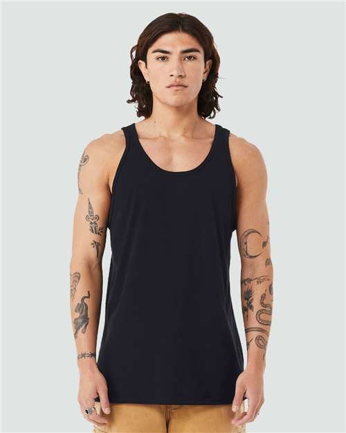 Unisex Heather CVC Tank - Image 47
