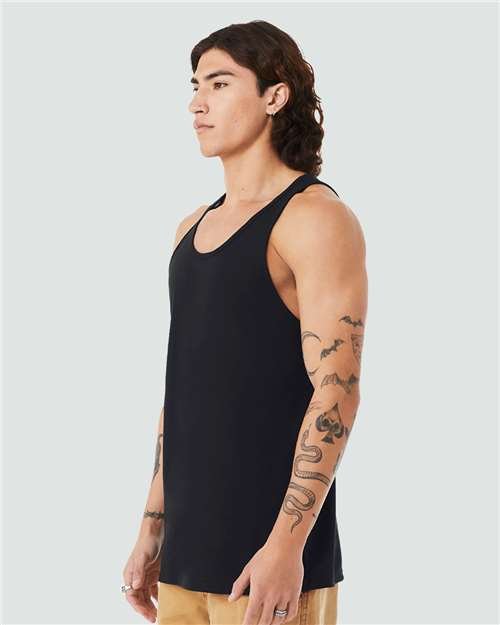 Unisex Heather CVC Tank - Image 48