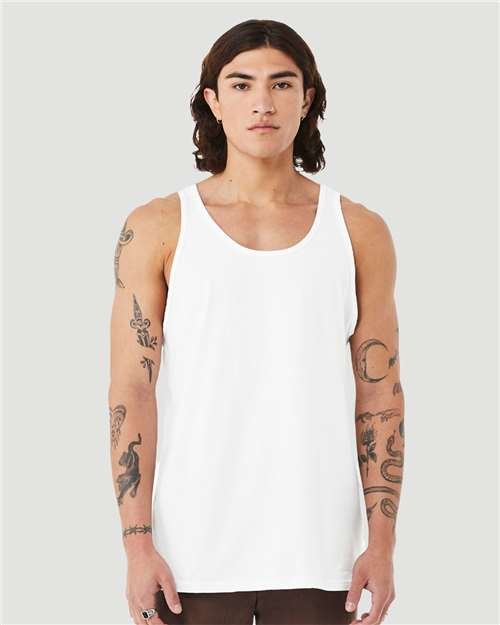 Unisex Heather CVC Tank - Image 53