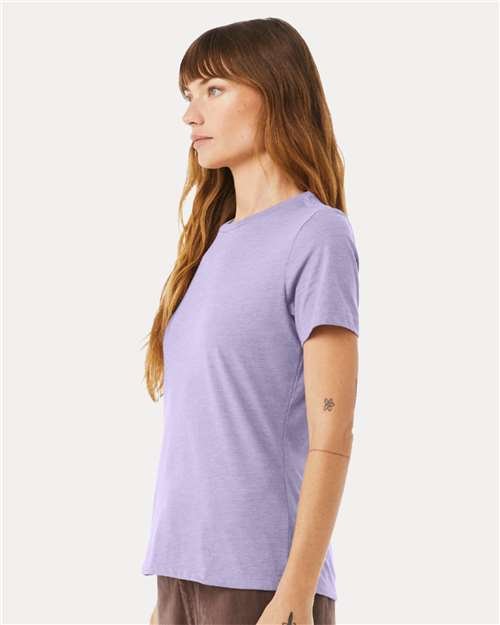 Women’s Relaxed Fit Heather CVC Tee - Image 40
