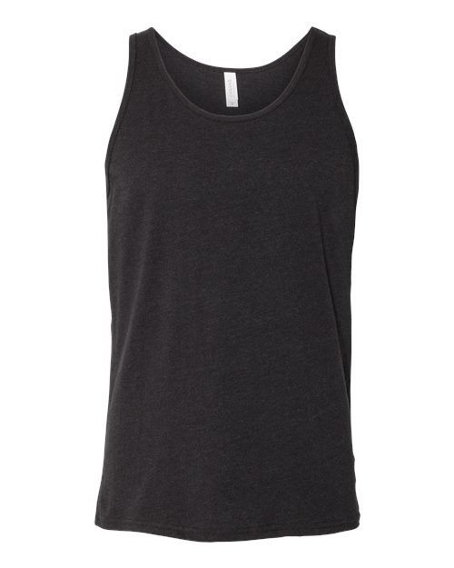 Unisex Heather CVC Tank - Image 5