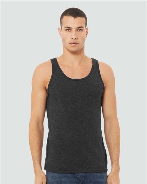 Unisex Heather CVC Tank - Image 11