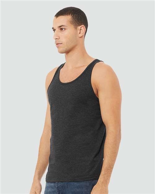 Unisex Heather CVC Tank - Image 12