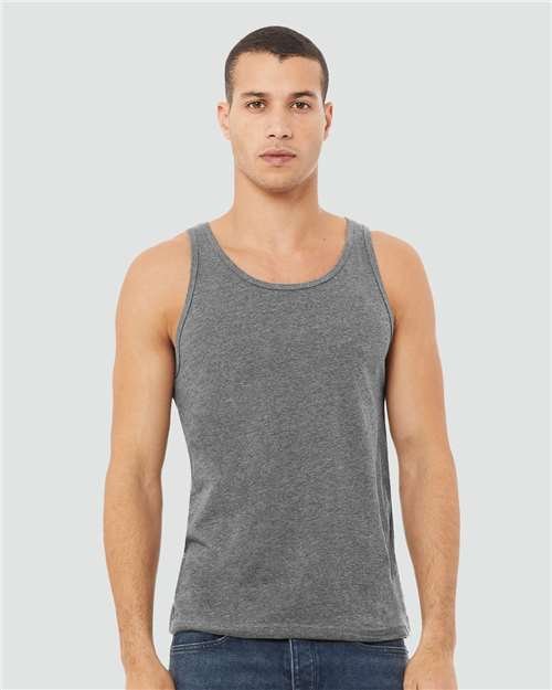 Unisex Heather CVC Tank - Image 17