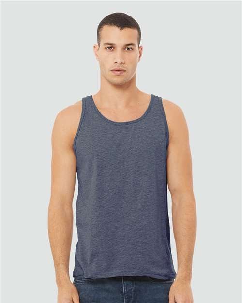 Unisex Heather CVC Tank - Image 23