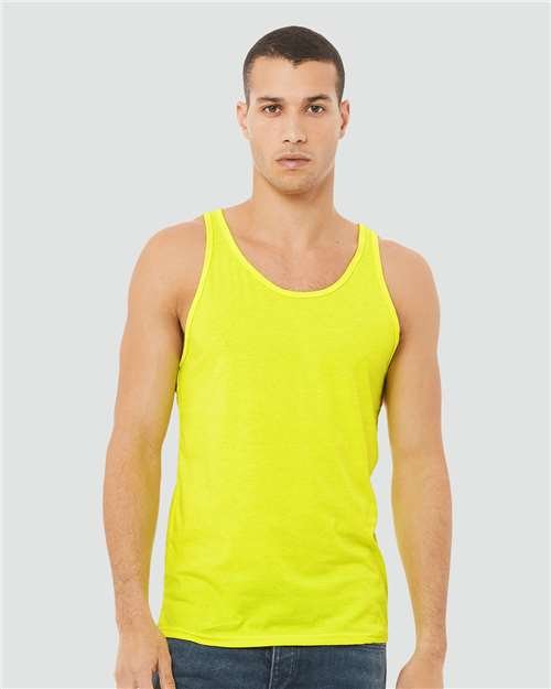 Unisex Heather CVC Tank - Image 41