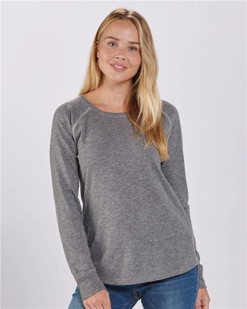 Women's Solid Preppy Patch Long Sleeve T-Shirt - Image 46