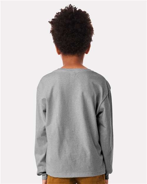 Youth 6oz. Heavyweight Long Sleeve Tee - Image 7