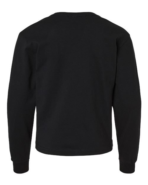 Youth 6oz. Heavyweight Long Sleeve Tee - Image 9