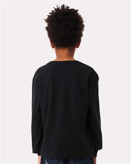 Youth 6oz. Heavyweight Long Sleeve Tee - Image 13