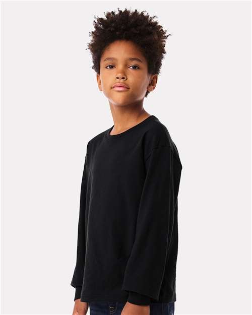 Youth 6oz. Heavyweight Long Sleeve Tee - Image 12
