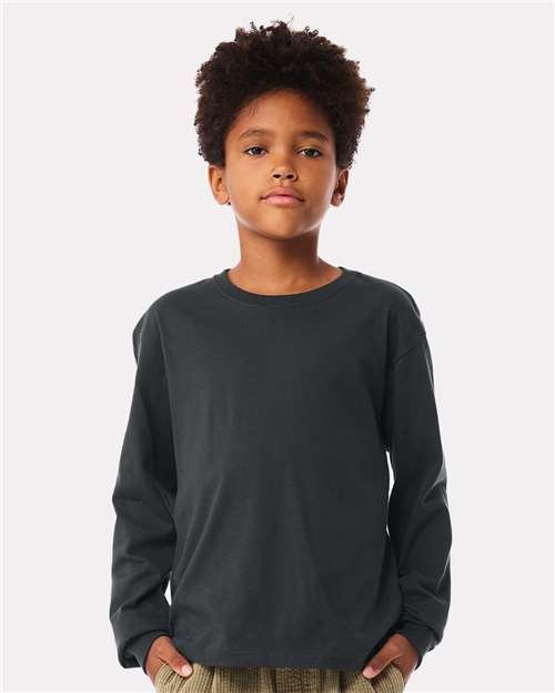 Youth 6oz. Heavyweight Long Sleeve Tee - Image 17
