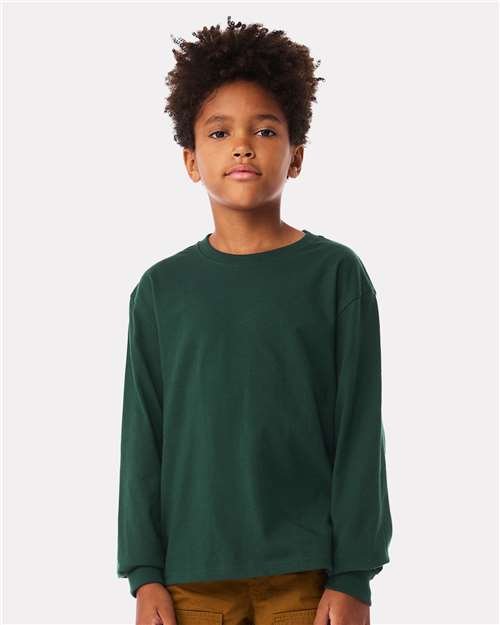 Youth 6oz. Heavyweight Long Sleeve Tee - Image 23