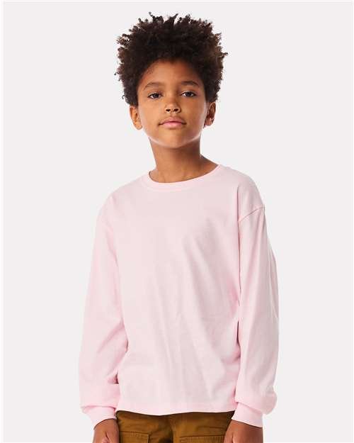 Youth 6oz. Heavyweight Long Sleeve Tee - Image 47