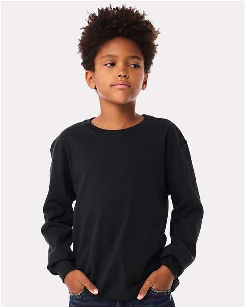 Youth 6oz. Heavyweight Long Sleeve Tee - Image 59