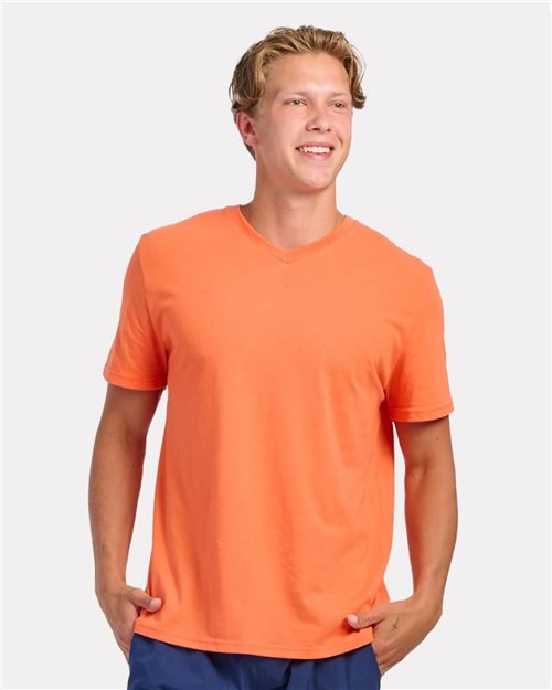Men's High V-Neck T-Shirt - Image 34