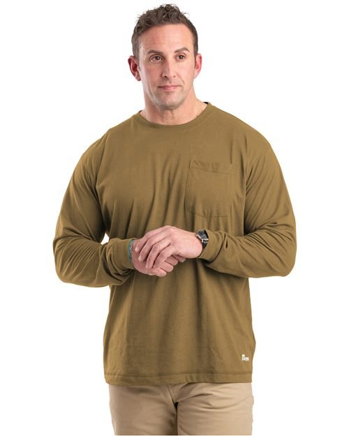 Men's Performance Long Sleeve Pocket T-Shirt - Image 12