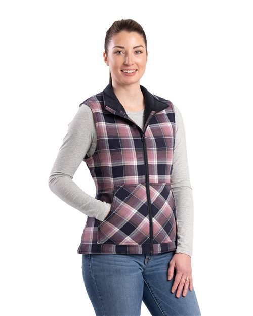 Women's Insulated Flannel Vest - Image 6